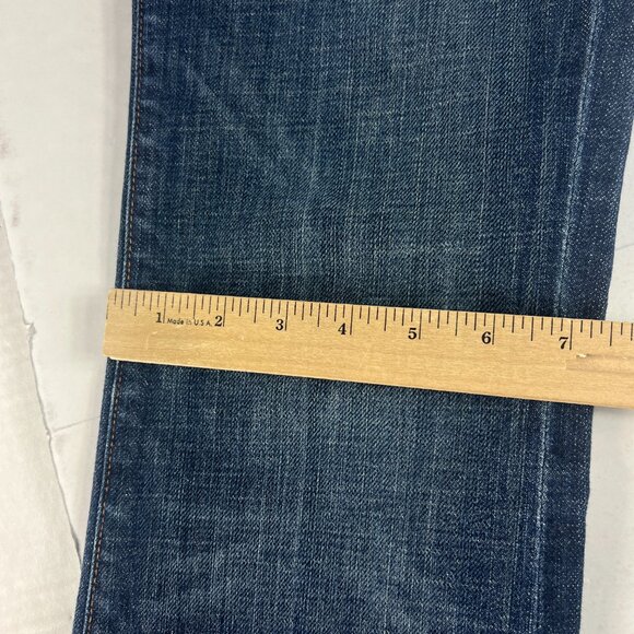 Citizens Of Humanity Jeans Womens 31x32* Ingrid Low Waist Dark Blue Denim Tag 27 - Picture 13 of 16